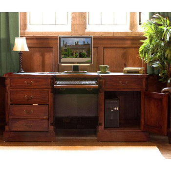 Baumhaus La Roque Twin Pedestal Office Desk (IMR06C)